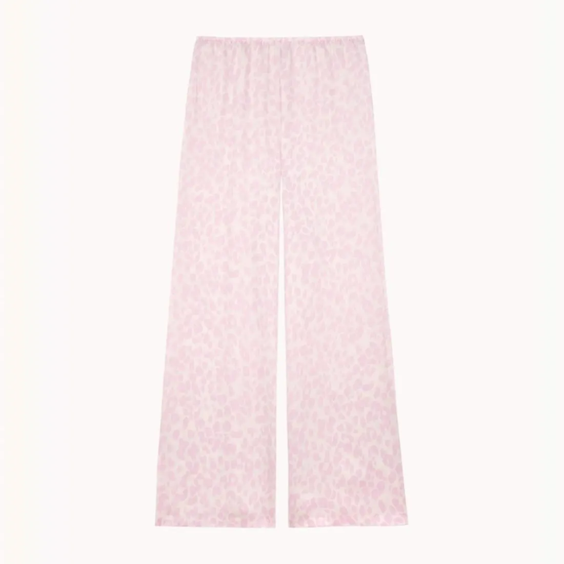 Chloé - bas de pyjama long imprimé blanc