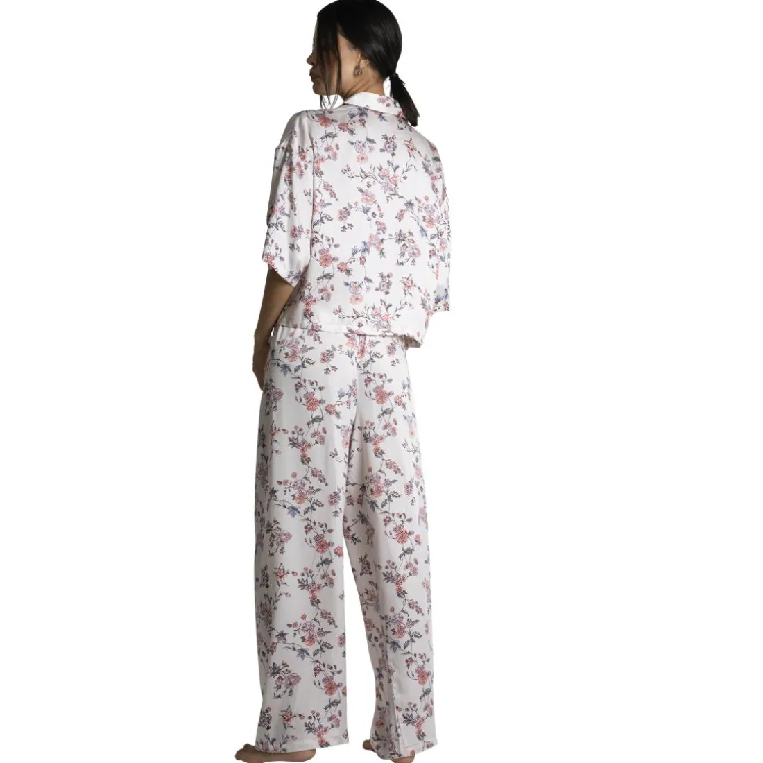 Chloé - bas de pyjama long imprimé multicolore