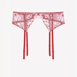 Chloé - Porte-jarretelle rouge