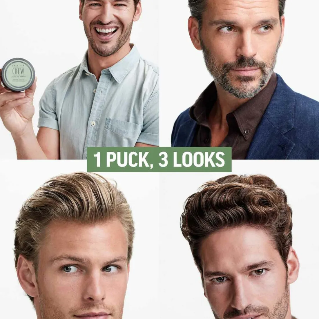 Cire Cheveux Homme Fixation Souple & Brillance Naturelle