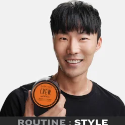 Cire Cheveux pour Homme Fixation Moyenne à Forte & Fini Mat et Soyeux