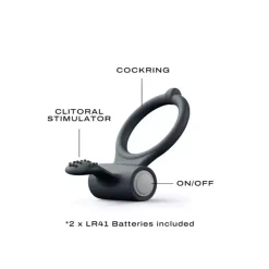 Cockring Vibrant Dorcel Power Clit