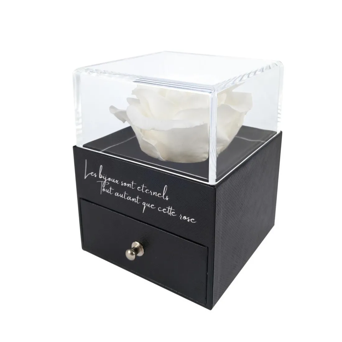 Coffret à bijoux Rose eternelle Blanche - So Charm