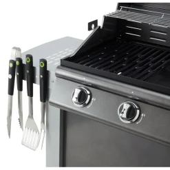 Coffret 3 pièces aimantés : pince, spatule, fourchette