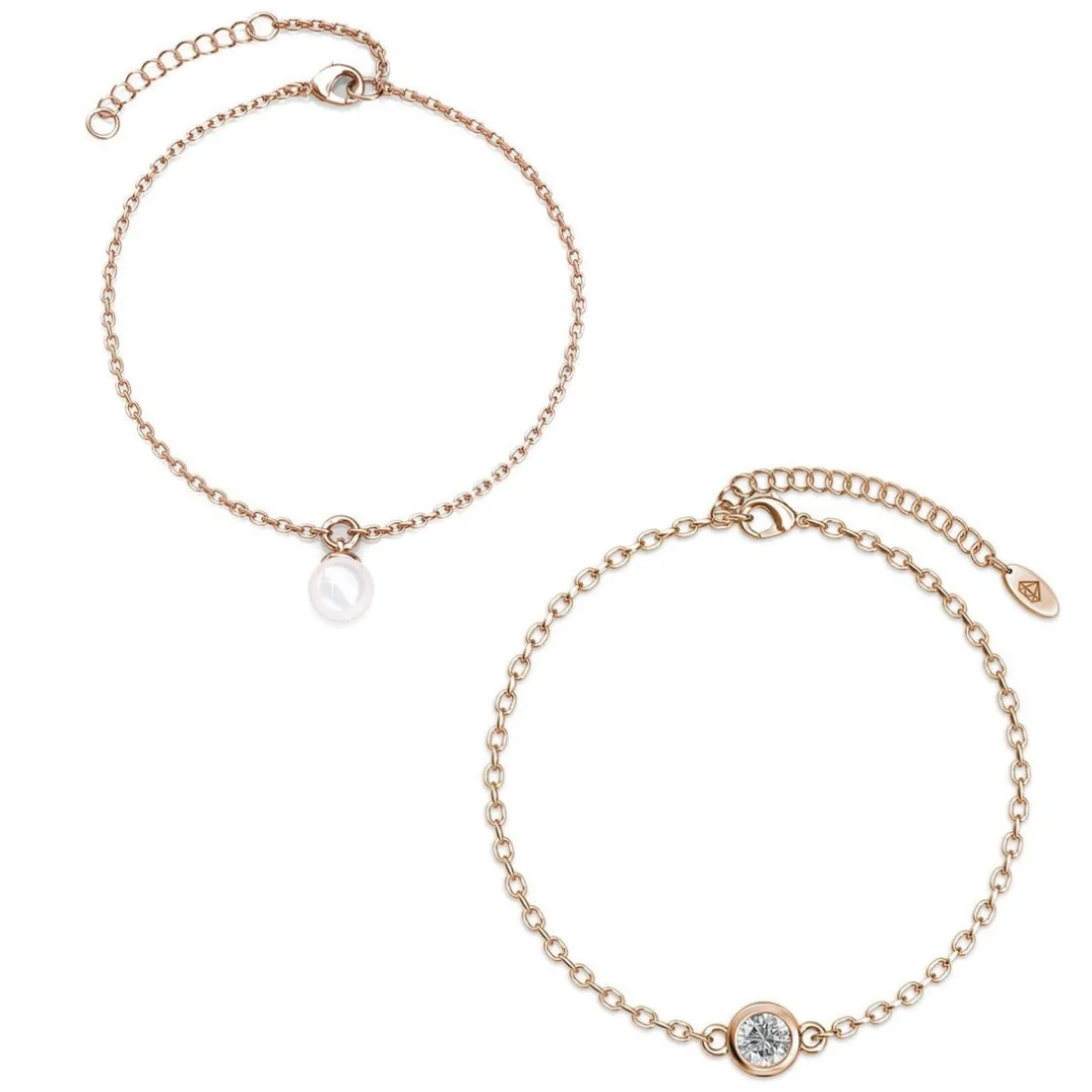 Coffret Cadeaux Cœur 14 Bijoux Finition Or Rosée