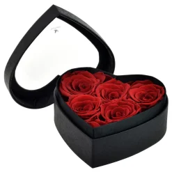 Coffret coeur Roses éternelles Rouge - So Charm