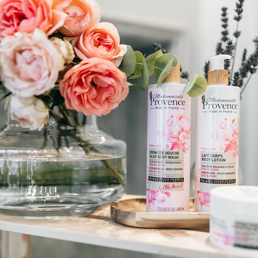 Coffret Ecrin Rituel Naturelle Douceur ? Rose & Pivoine