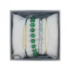 Coffret Les Interchangeables A54338 - Strass Box Jonc Fil Bleu Gris Or Jaune Les Interchangeables
