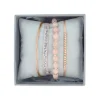 Coffret Les Interchangeables A54376 - Strass Box Jonc Fil Rose Or Rose Les Interchangeables