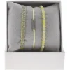 Coffret Les Interchangeables A48540 - Strass Box Mini Plaque Ligne Ornements Palladium / Cristal Les Interchangeables