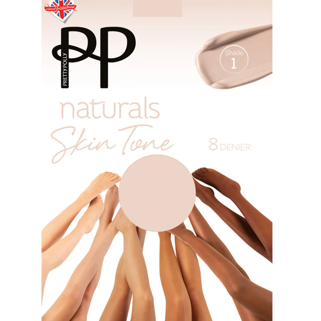 Collant 8D nude en nylon