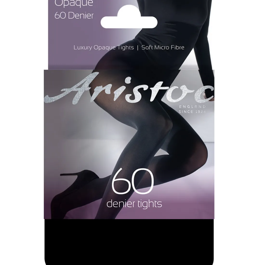 Collant opaque microfibre 60D noir