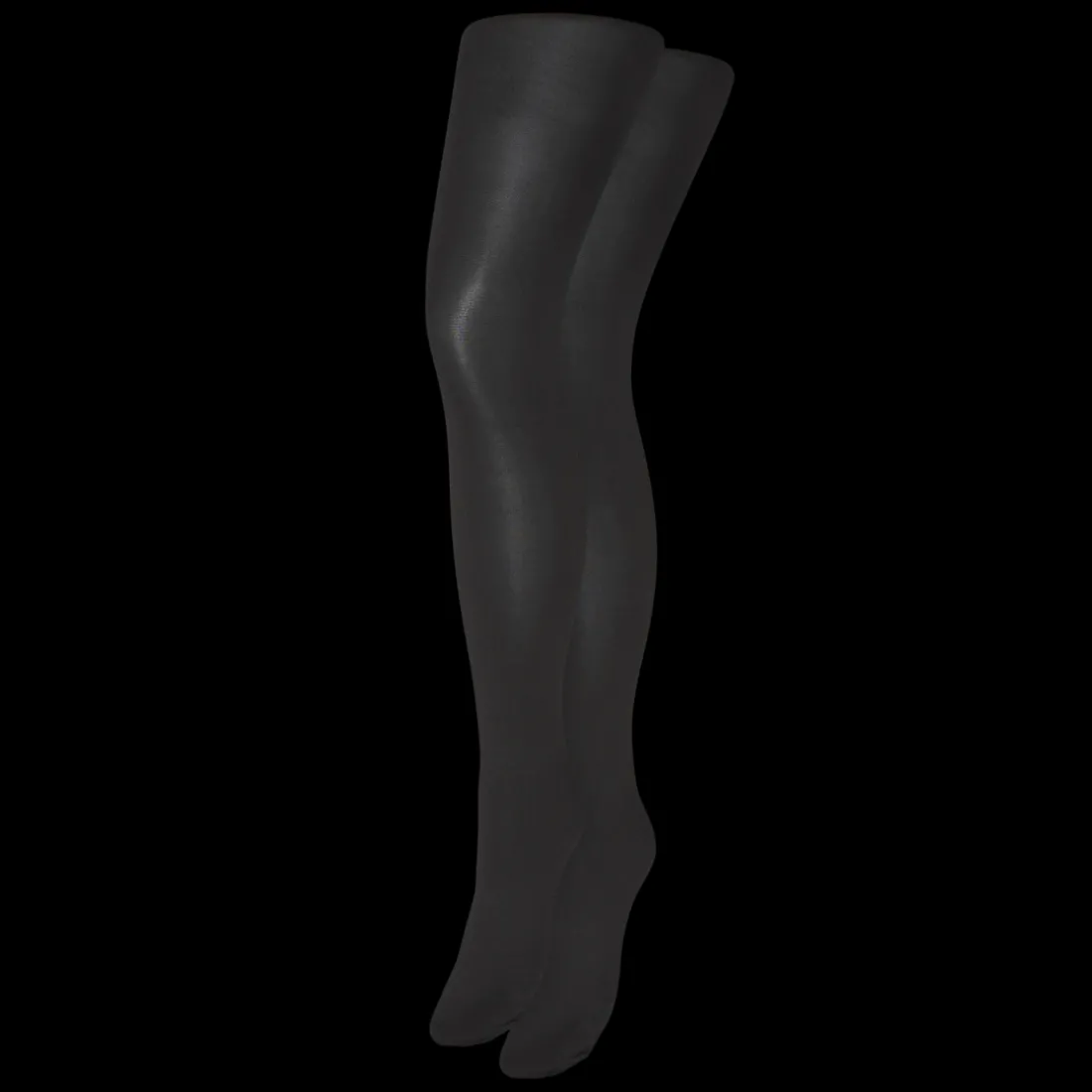 Collants de sport noir en nylon Queen
