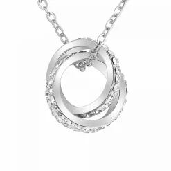 Collier et pendentif So Charm B2217-ARGENT Femme