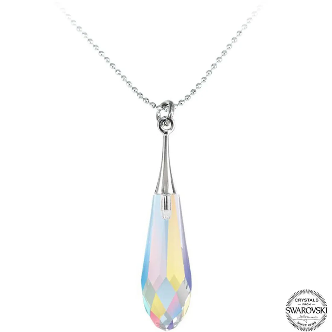 Collier et pendentif So Charm cristal multicolore - Collier Femme