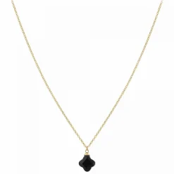 Collier femme B2481-NOIR - Angèle M