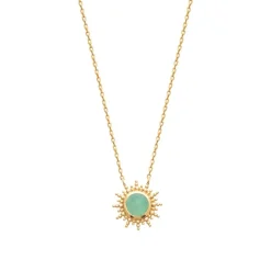 Collier Femme Maison de la Bijouterie Sensimio UW3Z4Y45 Plaqué or