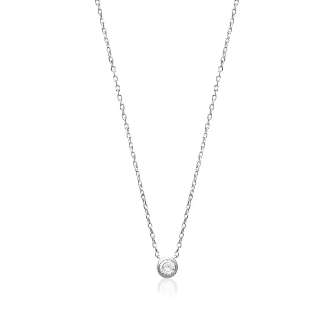 Collier Femme Maison de la Bijouterie Sensimio VWZ4W040 Argent