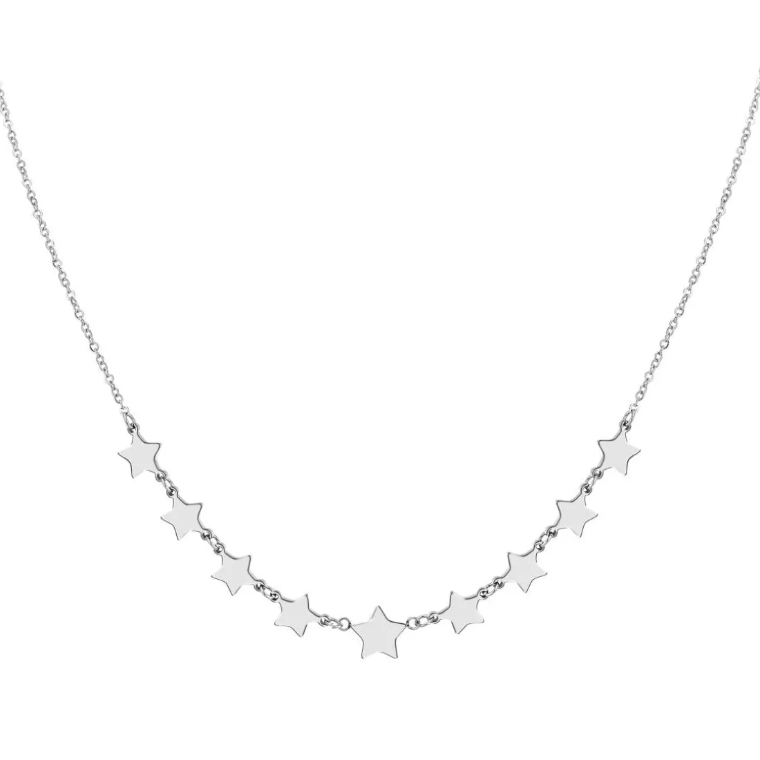 Collier Femme So Charm - B3116-ARGENT - Collier Étoile Argenté