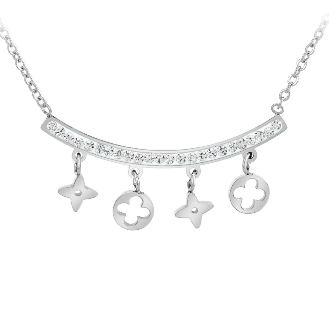 Collier Femme So Charm - B3206-ARGENT - Collier Mode Argenté