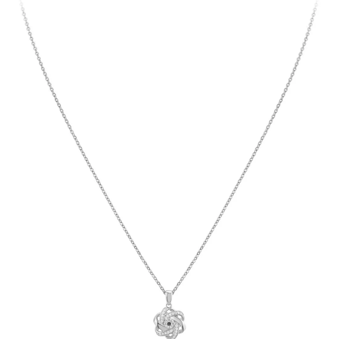 Collier Femme So Charm - BD2034-ARGENT-COLLIER-DIAMANT - Collier Mode Argenté