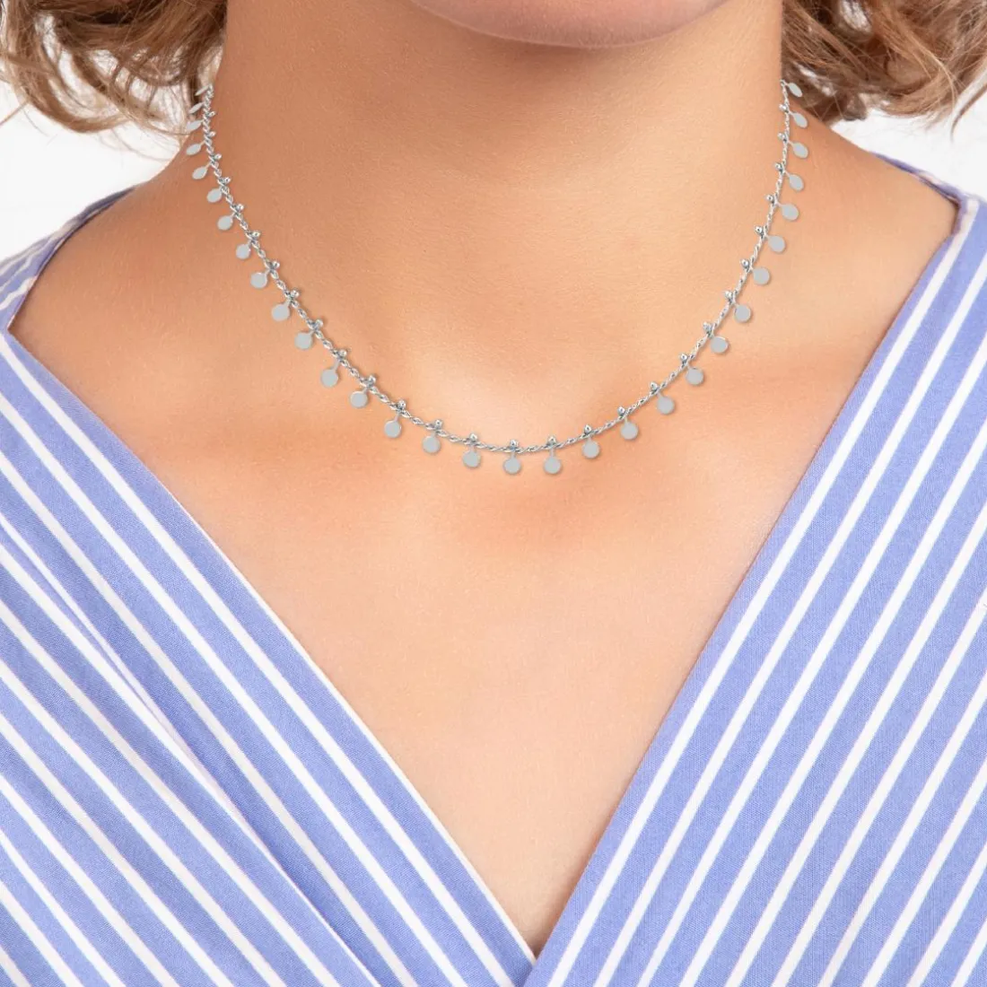 Collier Femme So Charm - B3097-ARGENT - Collier Mode Argenté