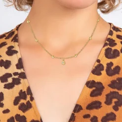 Collier Femme So Charm - BD2370-DORE-DIAMANT - Collier Mode Doré