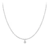 Collier Femme So Charm - BD2382-ARGENT-DIAMANT - Collier Mode Argenté