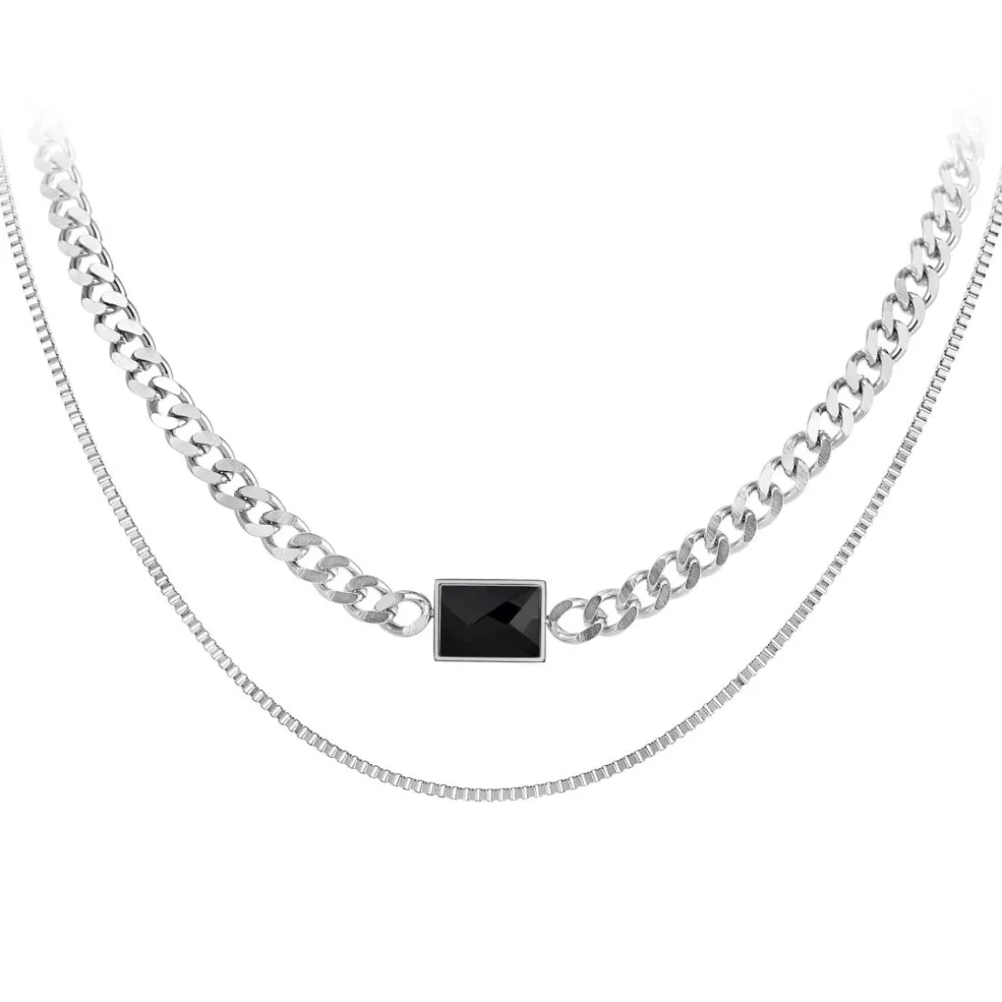 Collier Femme So Charm - B3173-ARGENT - Collier Mode Argenté