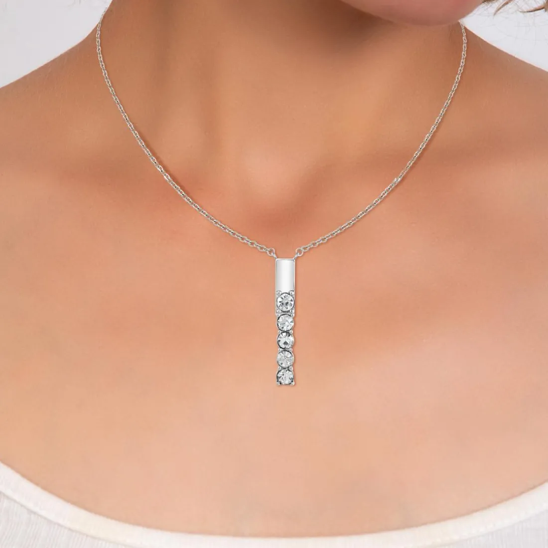 Collier Femme So Charm - B3144-ARGENT - Collier Mode Argenté