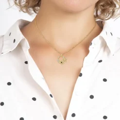 Collier Femme So Charm - BD3244-DORE-DIAMANT - Collier Mode Doré
