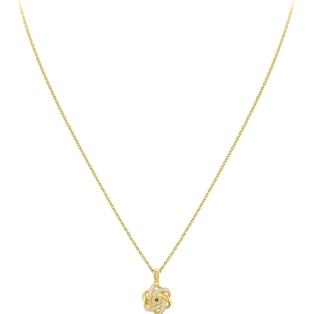 Collier Femme So Charm - BD2034-DORE-COLLIER-DIAMANT - Collier Mode Doré