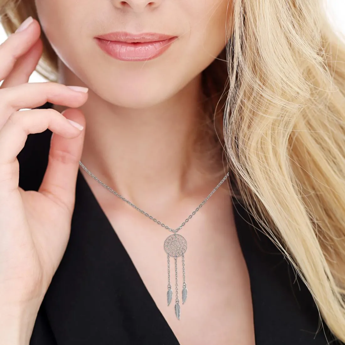 Collier Femme So Charm - B4261-ARGENT - Collier Mode Argenté
