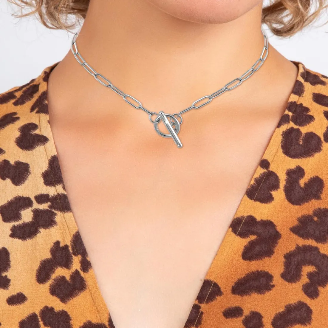 Collier Femme So Charm - B3143-ARGENT - Collier Mode Argenté