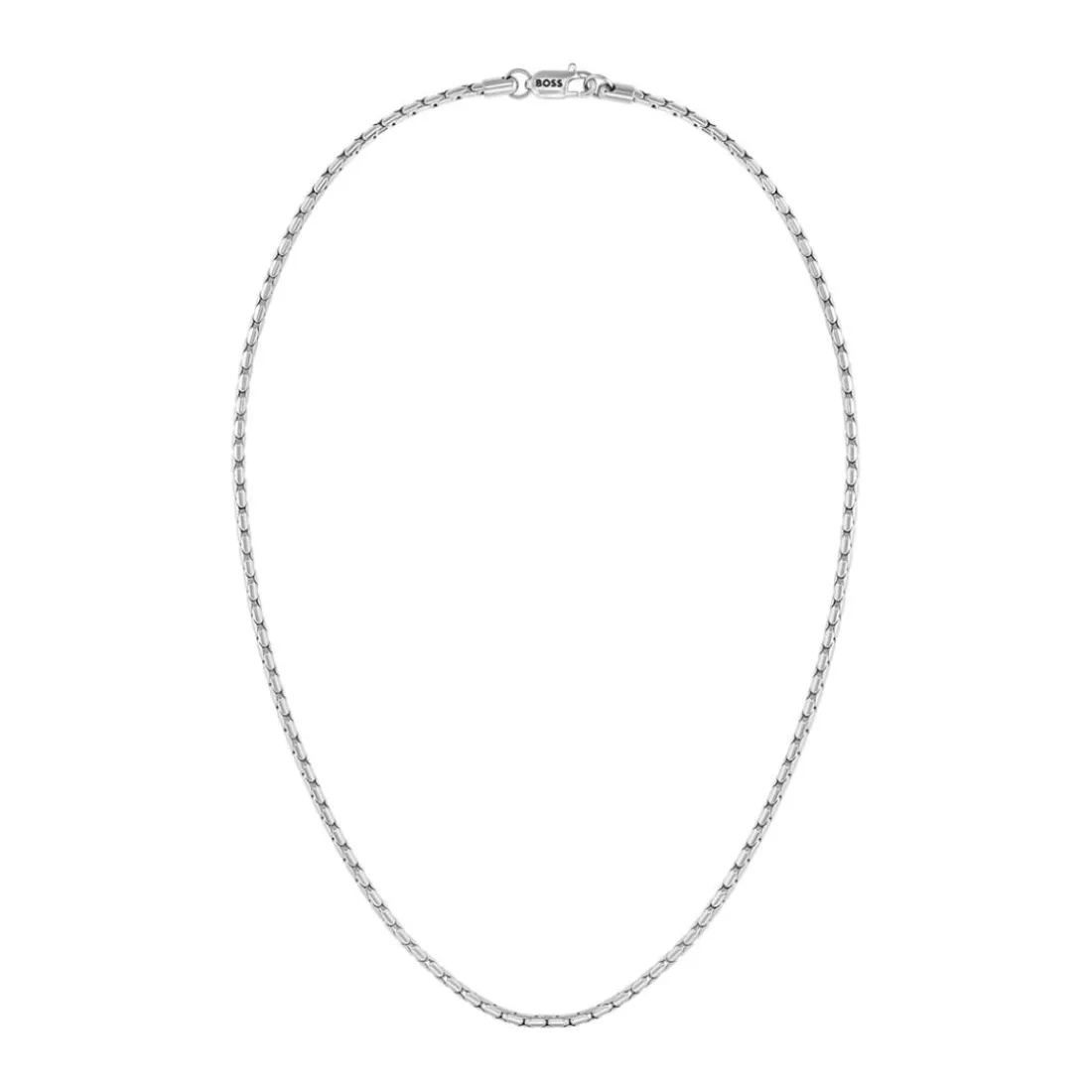 Collier Homme Boss Bijoux Evan - 1580584 Acier Argent