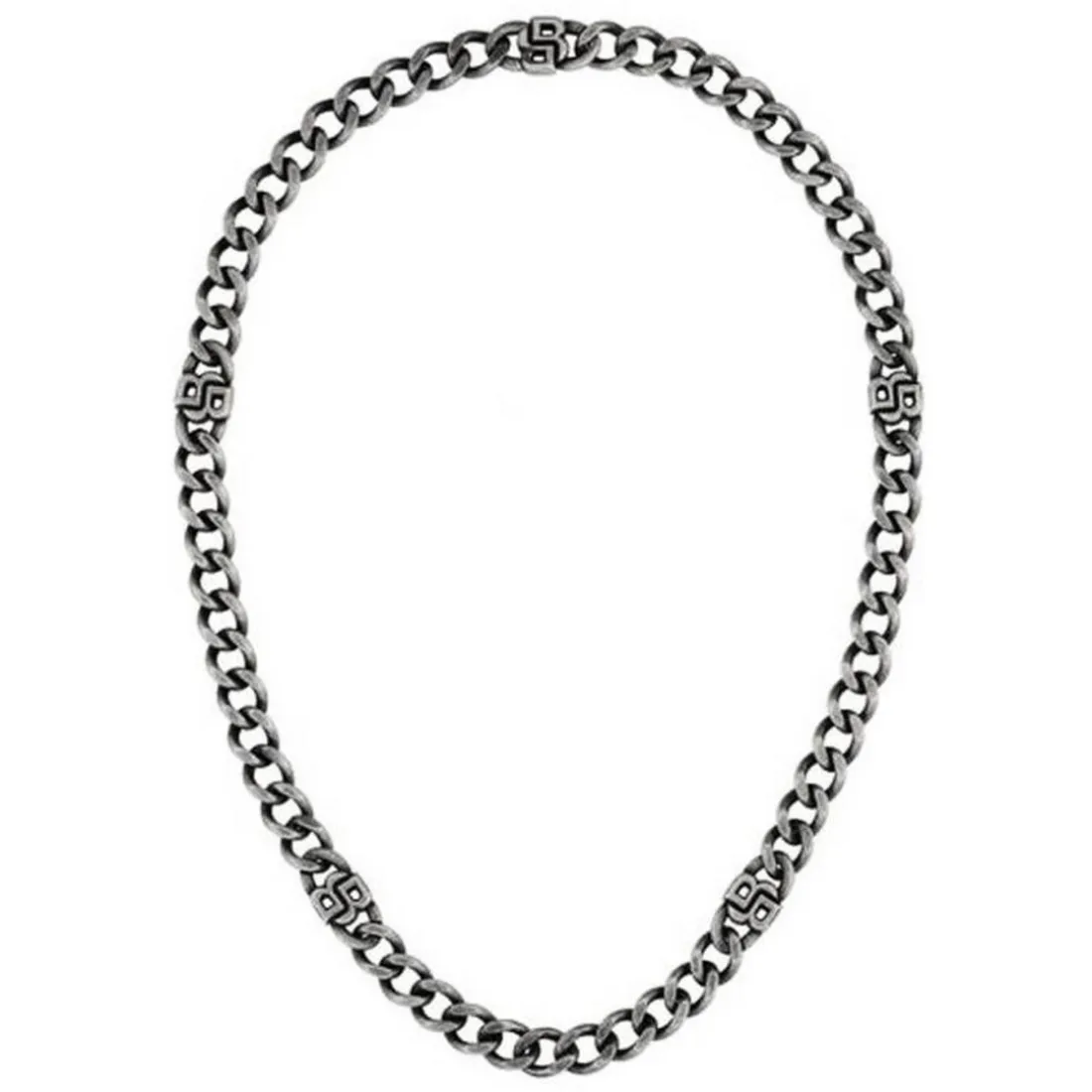 Collier Homme Boss Bijoux Double B Absolute - 1580744 Acier