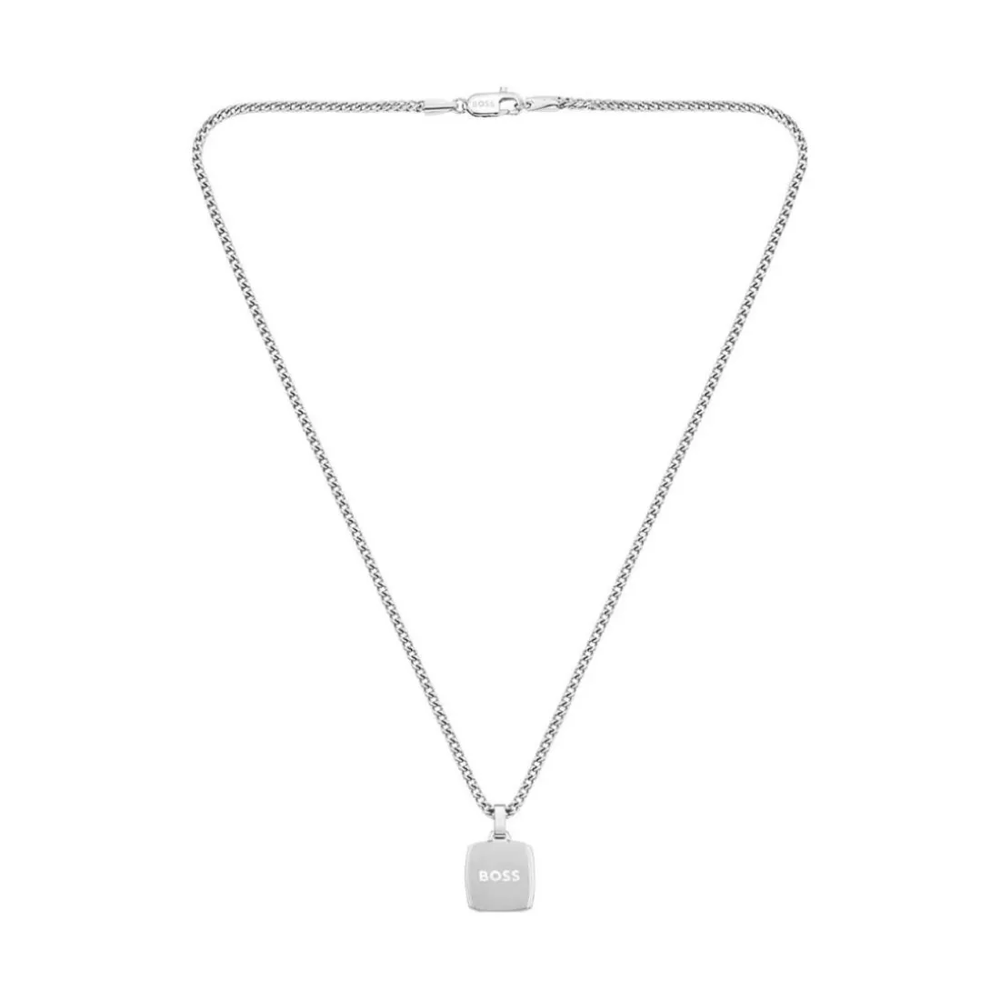 Collier Homme Boss Bijoux Odell - 1580648 Acier Argent