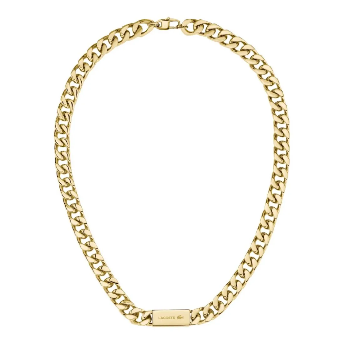 Collier Homme Lacoste Backhand - 2040434 Acier Doré
