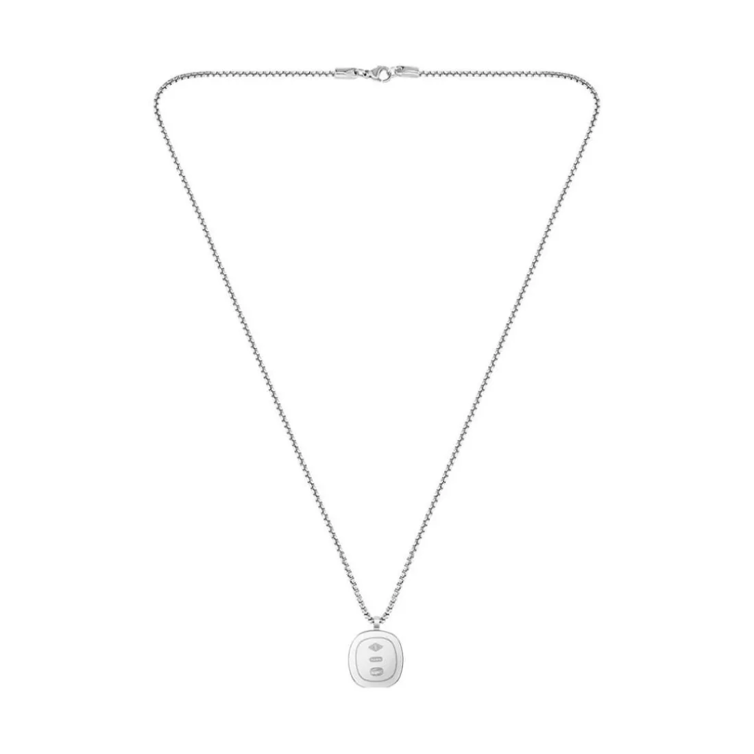 Collier Homme Lacoste Vigor - 2040410 Acier Argent