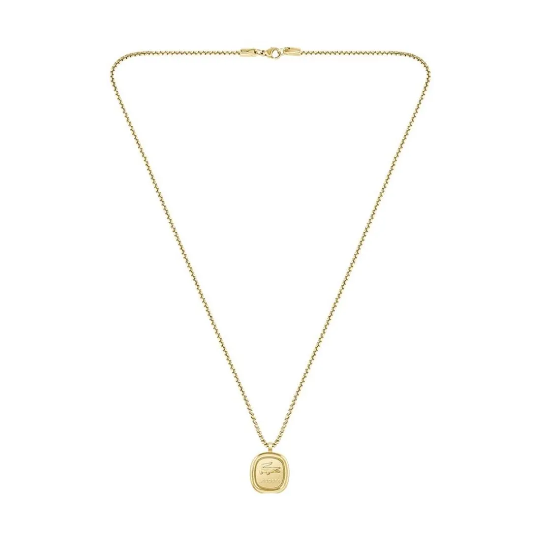 Collier Homme Lacoste Vigor - 2040411 Acier Doré