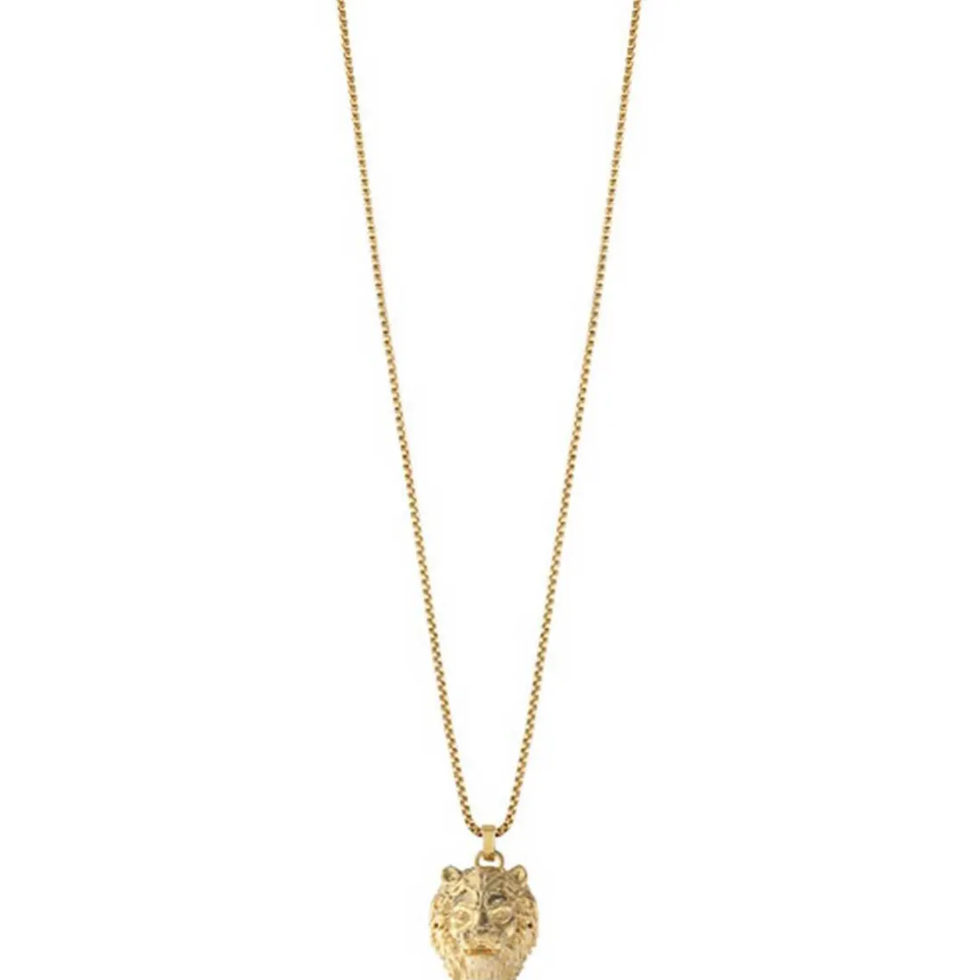 Collier JUMN01387JWYG Guess Bijoux LION KING