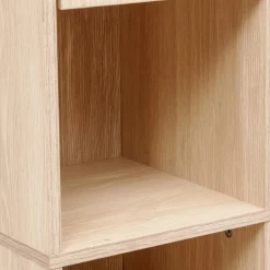 Colonne 2 portes Abana bois clair