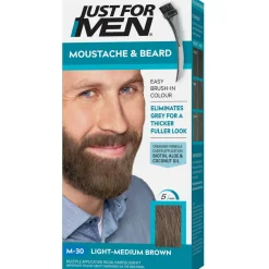 COLORATION BARBE - Chatain Moyen Clair-Just For Men