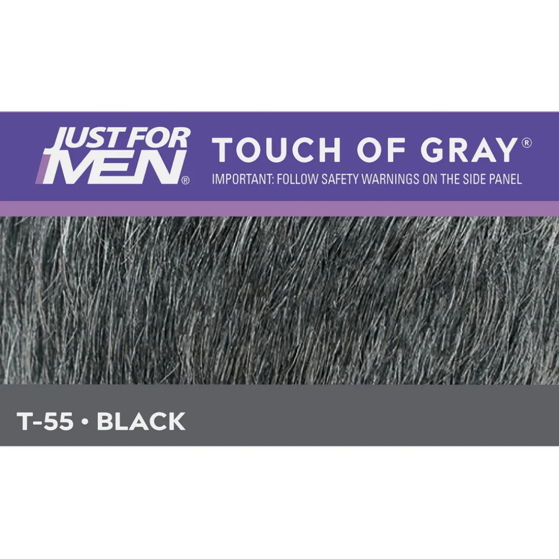 COLORATION CHEVEUX HOMME - Gris Noir-Just For Men