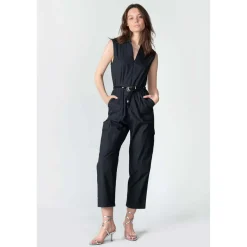 Combinaison droit CHLOE noir