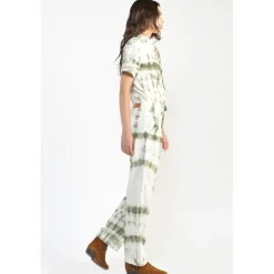 Combinaison droit en jeans WAGGA vert