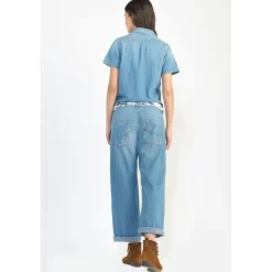 Combinaison droit en jeans WAGGA bleu