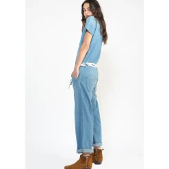 Combinaison droit en jeans WAGGA bleu