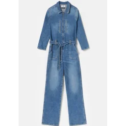 Combinaison droit en jeans EASY bleu