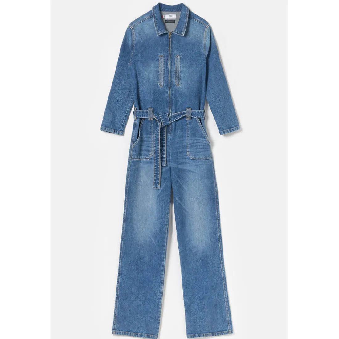 Combinaison droit en jeans EASY bleu